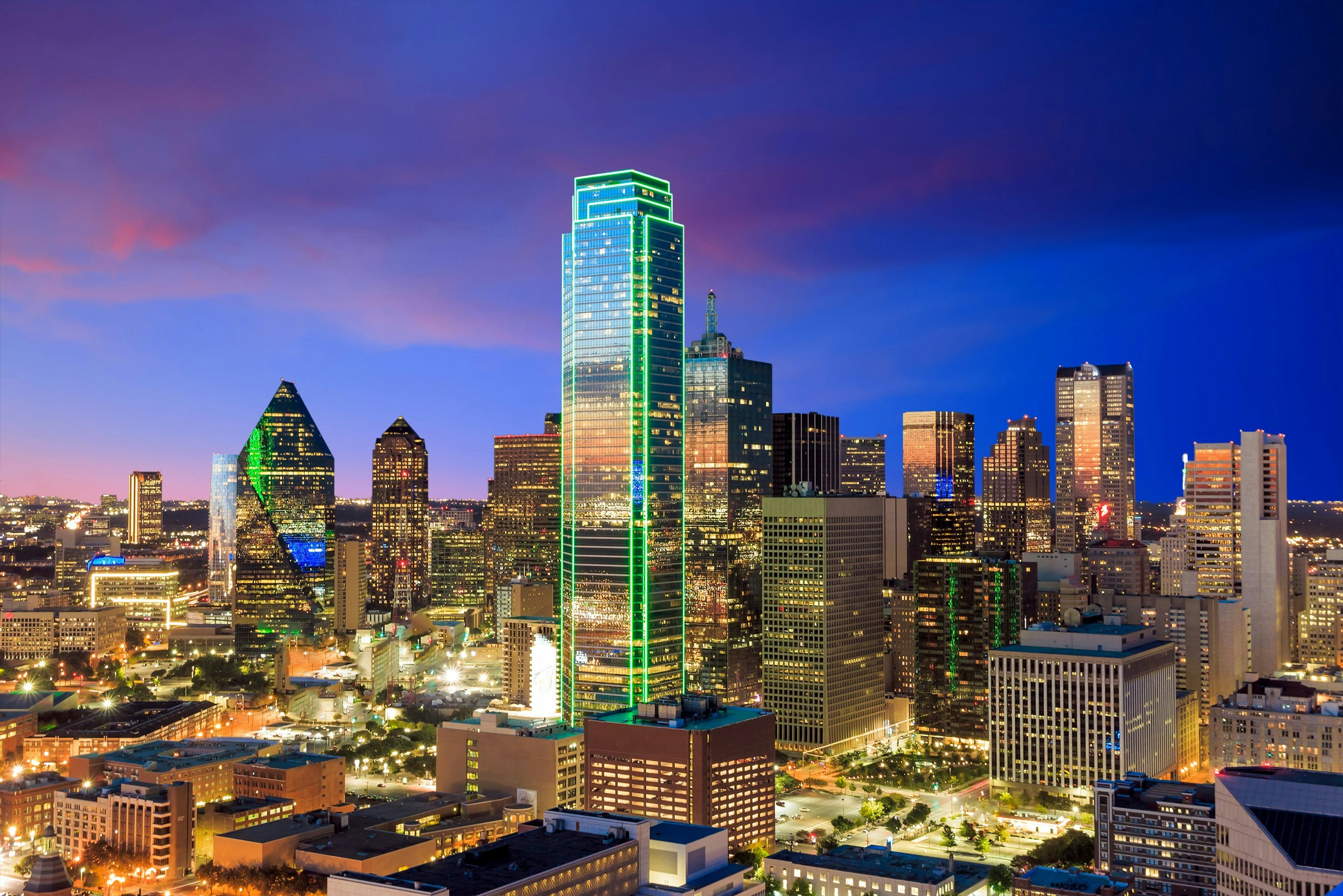 Dallas Skyline at Dawn